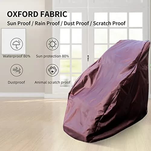 TONINT Massage Chair Cover XL Protector 160x101x140cm | Waterproof & Dustproof Full Body Cover thumbnail 7