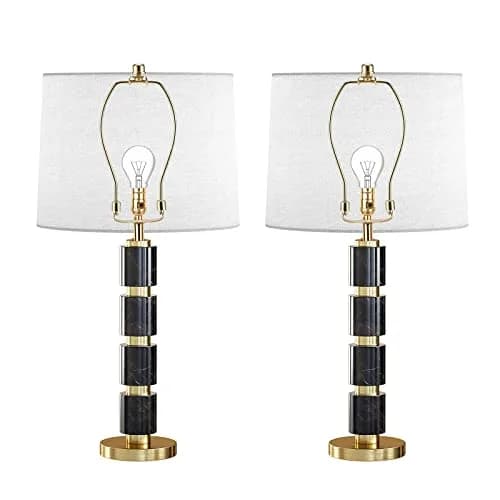 Saangseon Lamp Harp 9 Inch Polished Brass Kit (2 Sets) | Fits 3/8" Lamp Nipple thumbnail 6