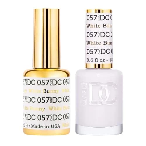 DAISY DND 0.5 Fl Oz White Collection Gel Nail Polish & Lacquer Duo – Chip-Free, 3 Weeks Lasting, Vegan & Cruelty-Free thumbnail 1