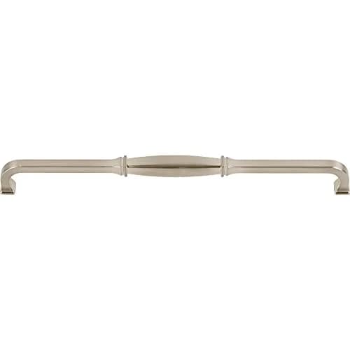 Jeffrey Alexander 305 mm Center-to-Center Satin Nickel Audrey Cabinet Pull | Transitional Style thumbnail 4
