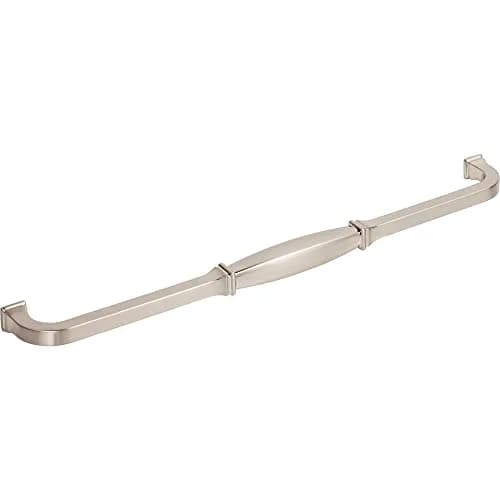 Jeffrey Alexander 305 mm Center-to-Center Satin Nickel Audrey Cabinet Pull | Transitional Style thumbnail 5