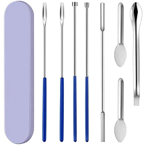 LANDNEOO Gel Lab Supply Kit 8 Piece | Micro Tiny Spoon, Filling Tray & Tamper Tool for Lab & Home Use thumbnail 9