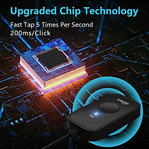 Cloudeck Mouse Jiggler M1-Black | Prevents PC Sleep & Auto Clicks thumbnail 4