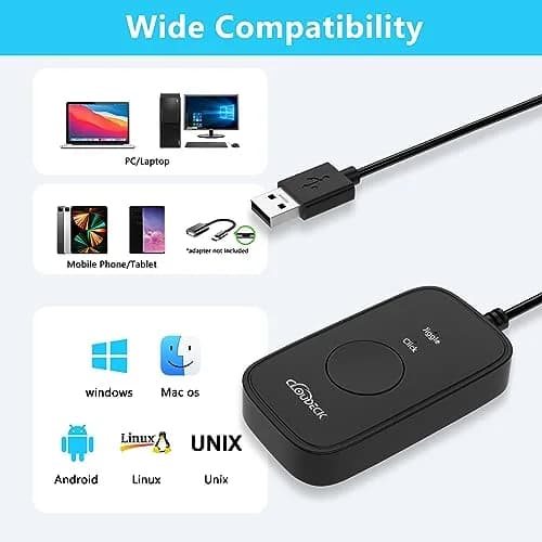 Cloudeck Mouse Jiggler M1-Black | Prevents PC Sleep & Auto Clicks thumbnail 5
