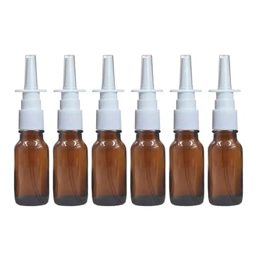 UPSTORE 30ml (1oz) Amber Glass Spray Bottles with Fine Mist Sprayers, 6-Pack | Leak-Proof & Reusable Containers thumbnail 1