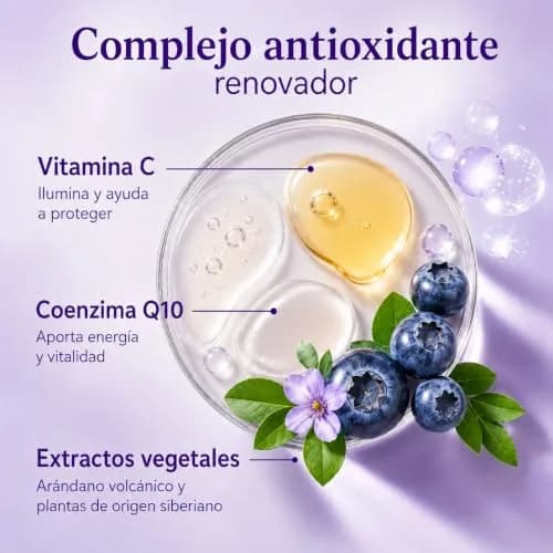 Natura Siberica Natural Anti-OX Wild Blueberry Renewing Face Serum 30ml (1 fl oz) | Antioxidant Power for Radiant Skin thumbnail 3