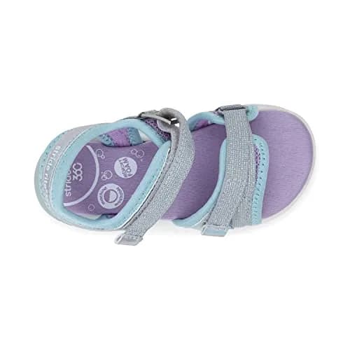 Stride Rite 360 Girls Sevita Light Up Sandal, Iridescent, 7 Toddler | Breathable, Washable & Slip-Resistant thumbnail 8