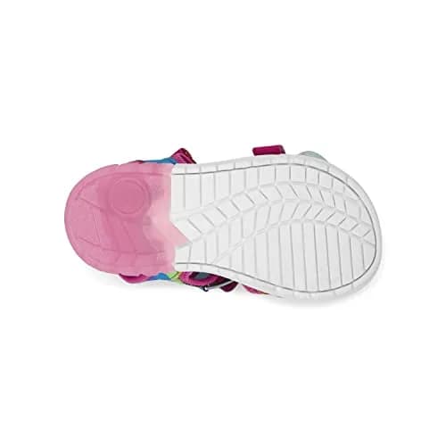 Stride Rite 360 Girls Sevita Light Up Sandal, Rainbow, 9 Toddler | Breathable, Washable Summer Shoe thumbnail 9