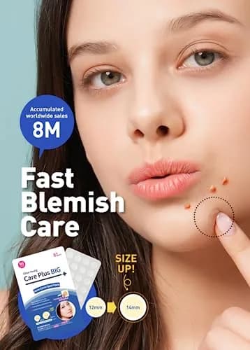 OLIVE YOUNG Hydrocolloid Spot Patch Big 81 Count | Acne & Pimple Treatment for All Skin Types thumbnail 5