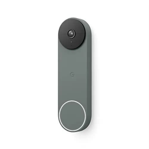 Google Nest Doorbell (Battery) - Ivy | Smart Video Doorbell with Night Vision & HDR thumbnail 1