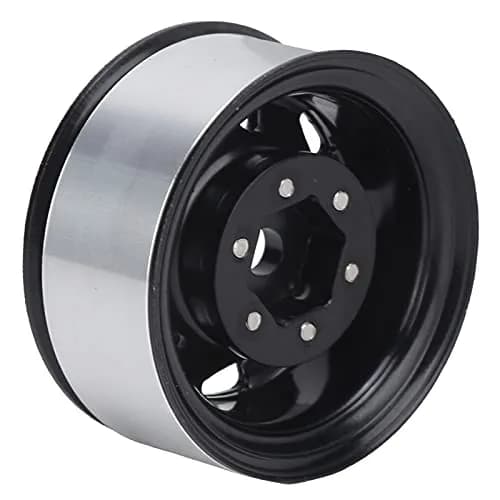 VGEBY Beadlock RC Crawler Rims 1.55 Inch Black | High Performance & Durable (70-120 chars) thumbnail 8