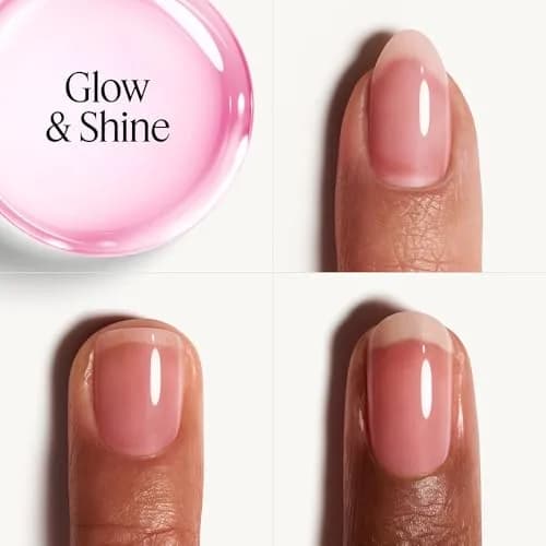 essie Hard To Resist Nail Strengthener Glow & Shine Pink Tint 13.5ml (0.46 fl oz) | Vegan Formula for Stronger, Less Brittle Nails thumbnail 2