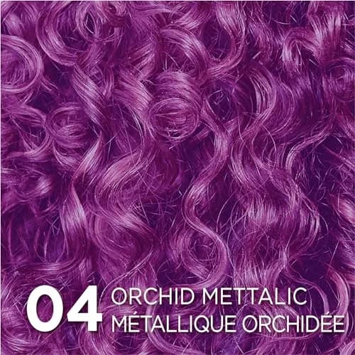 L'Oreal Paris Colorista Metallic Semi Permanent Hair Color Mask, Metallic Orchid Purple 118ml (4 Fl Oz) | Ammonia-Free Vegan Formula thumbnail 2