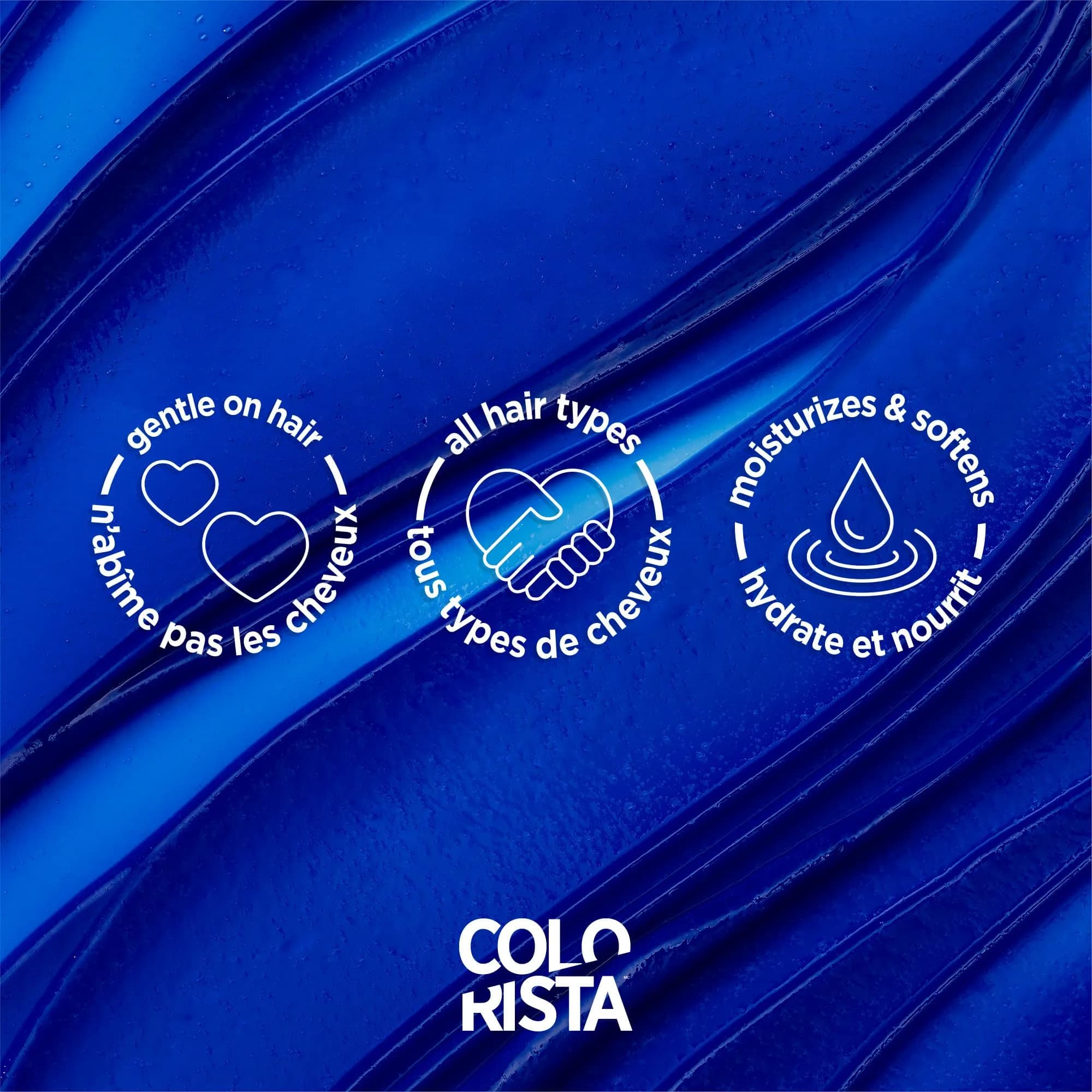 L'Oreal Paris Colorista Semi Permanent Hair Color - Metallic Blue for Bleached or Blonde Hair - view 4