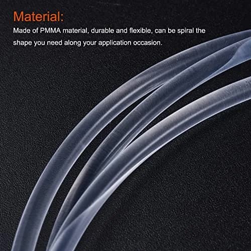MECCANIXITY PMMA Side Glow Fiber Optic Cable 2.5mm | Bright, Flexible Light Guide for Home & Hotel thumbnail 3