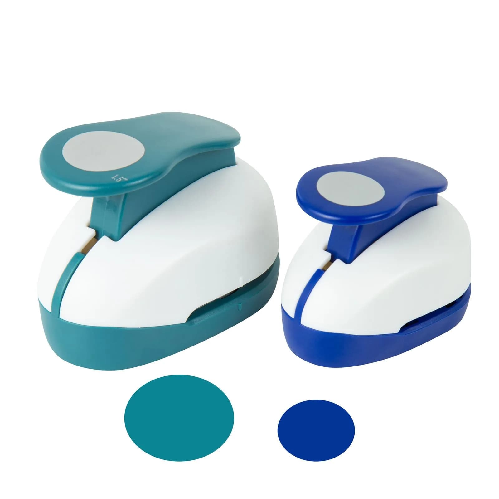 QIQQIKIN 2PCS Circle Hole Punch Set (9.8mm + 12mm) for Paper Crafts - view 2