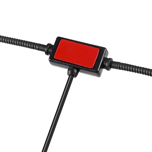 AEDIKO FM Radio Antenna Adhesive Mounting FM Dipole Antenna for Stereo Receiver Indoor Music System FM Radio Home Stereo Receiver AV Audio | 75 Ohm, 3M Cable thumbnail 5
