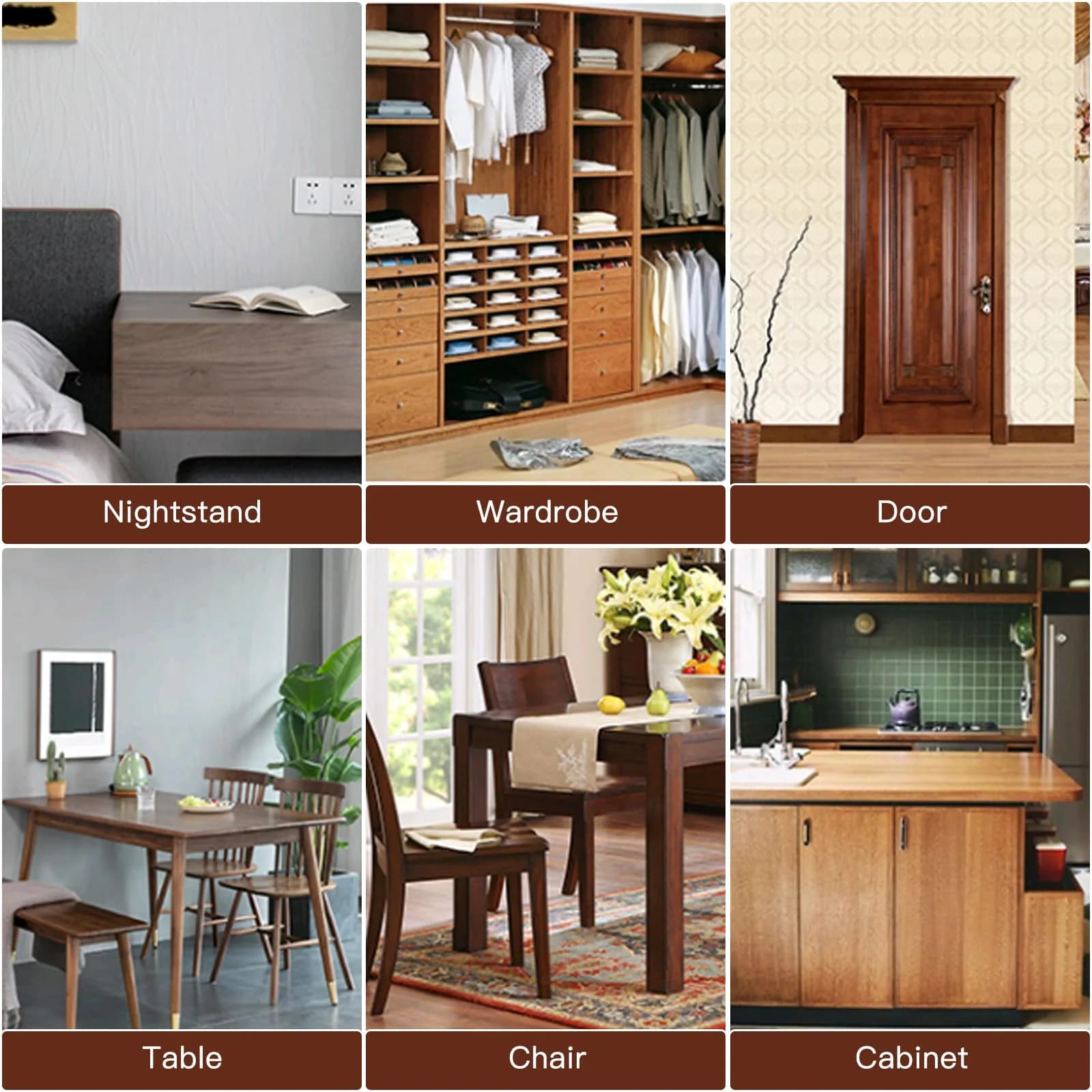 SEISSO Wood Furniture Repair Kit 17-Piece Set | Fix Scratches, Dents, and Cracks on Wood - view 6