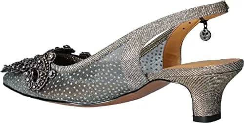 J.Reneé Strovanni Pump Shoe 13 US | Elegant Floral Mesh with Cushioned Comfort (120 chars) thumbnail 4