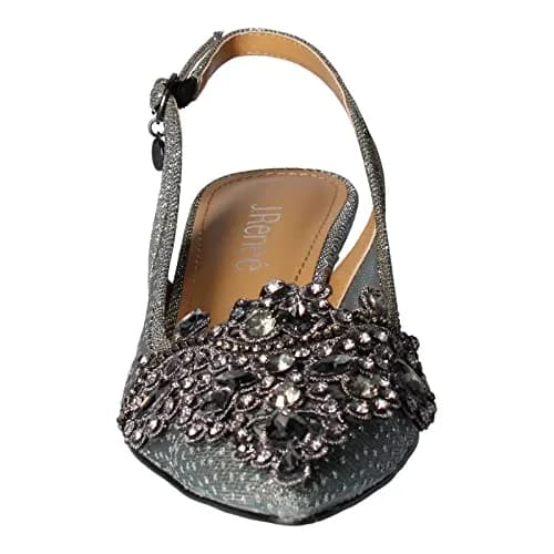 J.Reneé Strovanni Pump Shoe 13 US | Elegant Floral Mesh with Cushioned Comfort (120 chars) thumbnail 2