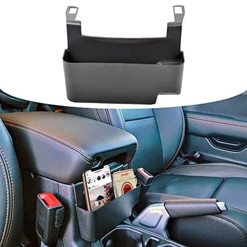 EDBETOS Center Console Hanging Box for Jeep Wrangler JL/JLU 2018-2026 Armrest Tray | Additional Storage for Phones, Cards, Keys thumbnail 7
