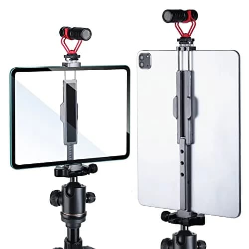 ARNARKOK Full Metal Tablet Tripod Mount 7.9-12.9 Inch | Slim Aluminum Design for Steady Filming thumbnail 1