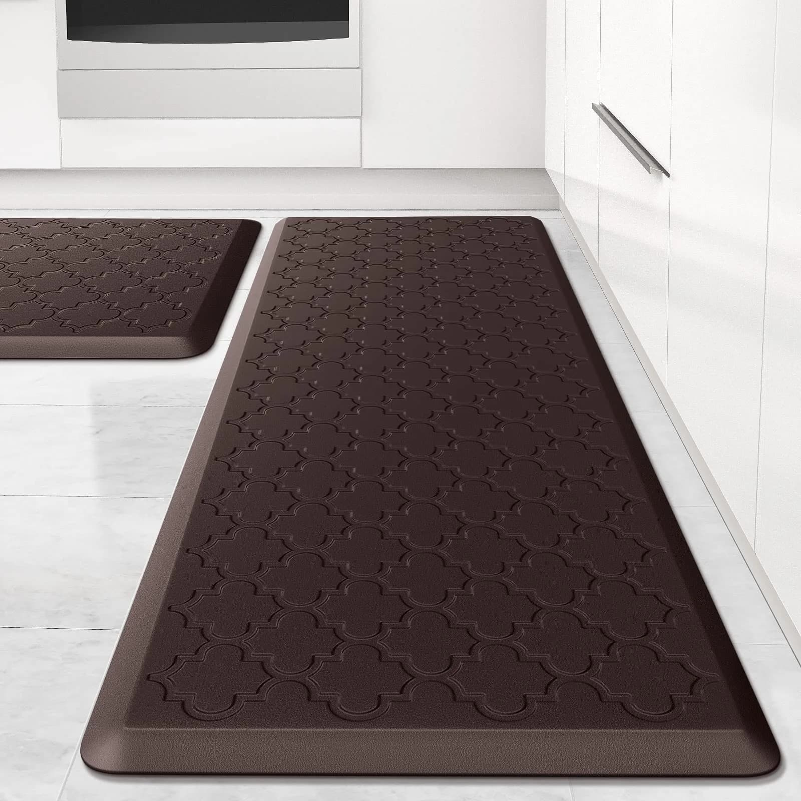 SoftDuo Anti-Fatigue Floor Mat Set 45.7cm x 120cm (18"x47") | Cushioned Comfort for Kitchen & Standing Desks - main product image