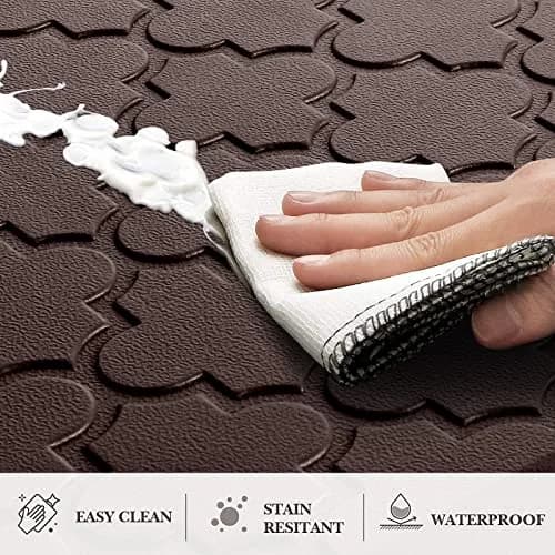 SoftDuo Anti-Fatigue Floor Mat Set 45.7cm x 120cm (18"x47") | Cushioned Comfort for Kitchen & Standing Desks thumbnail 4