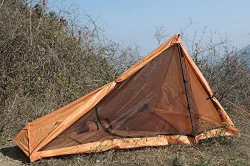 Underwood Aggregator 1 Person Trekking Pole Tent, Ultralight Backpacking Hiking Tent 2.27 kg (5 lb) | 3-Season Waterproof thumbnail 8