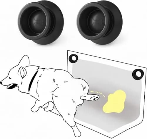 MYMOON HOME Black 2 Pack Magnetic Pee Pad Holder | Sticks to Any Flat Surface for Dog Potty Training thumbnail 3