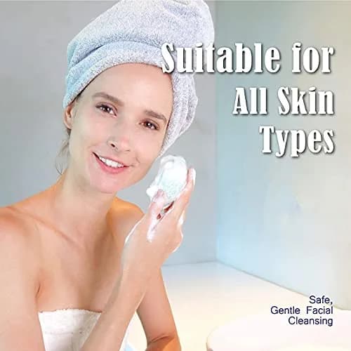 myHomeBody Natural Konjac Facial Sponge, Turmeric & Lavender | Gentle, Vegan, All Skin Types thumbnail 3