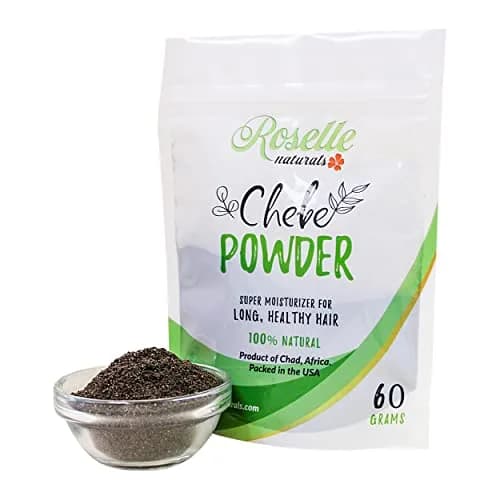 Roselle Naturals Chebe Powder for Hair Growth 60g (2.12 oz) | Traditional African Hair Treatment for Moisture & Strength thumbnail 4