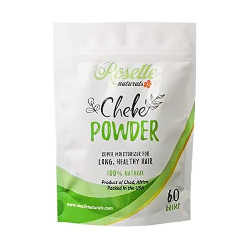Roselle Naturals Chebe Powder for Hair Growth 60g (2.12 oz) | Traditional African Hair Treatment for Moisture & Strength thumbnail 2