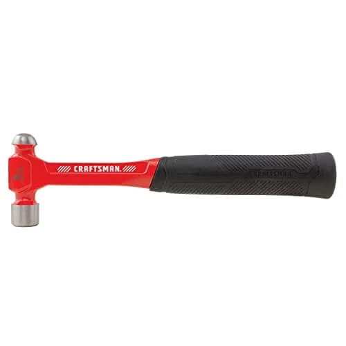 CRAFTSMAN 8OZ BALL PEEN HAMMER | Anti Vibration Steel Tool with Slip-Resistant Grip thumbnail 1