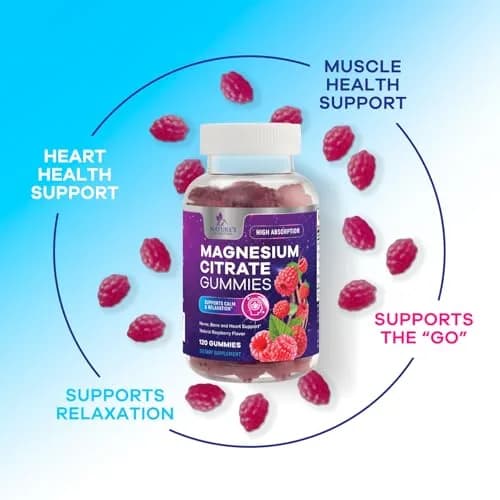 Nature's Nutrition Magnesium Citrate Gummies | 120 Count (453 g) thumbnail 6