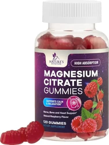 Nature's Nutrition Magnesium Citrate Gummies | 120 Count (453 g) thumbnail 1