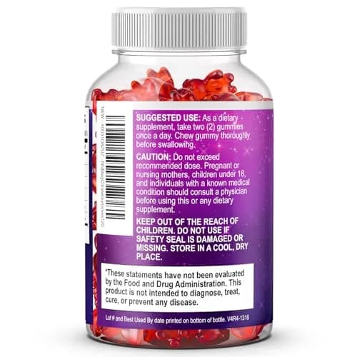 Nature's Nutrition Magnesium Citrate Gummies | 120 Count (453 g) thumbnail 8