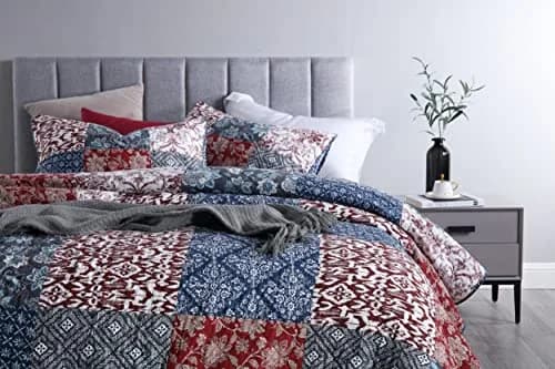 Yvooxny Quilts Queen Size 3-Piece Patchwork Quilt Set | All-Season Reversible Bohemian Style thumbnail 2