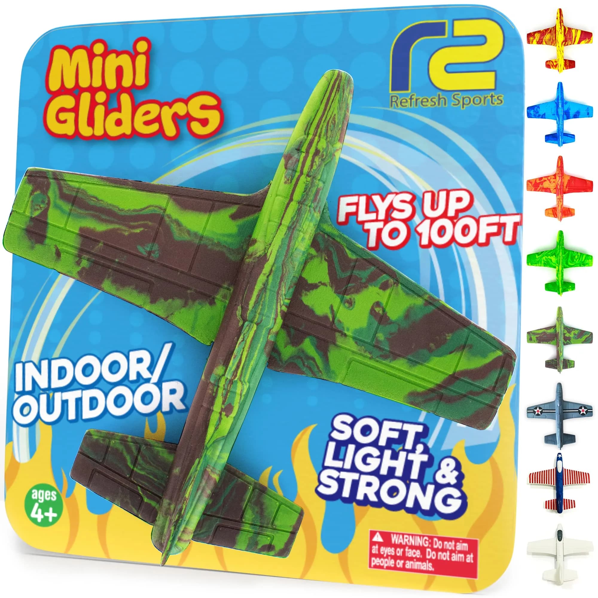 Refresh Sports EVA Foam Airplane Toy Glider | Safe & Durable Outdoor Fun for Kids - main product image