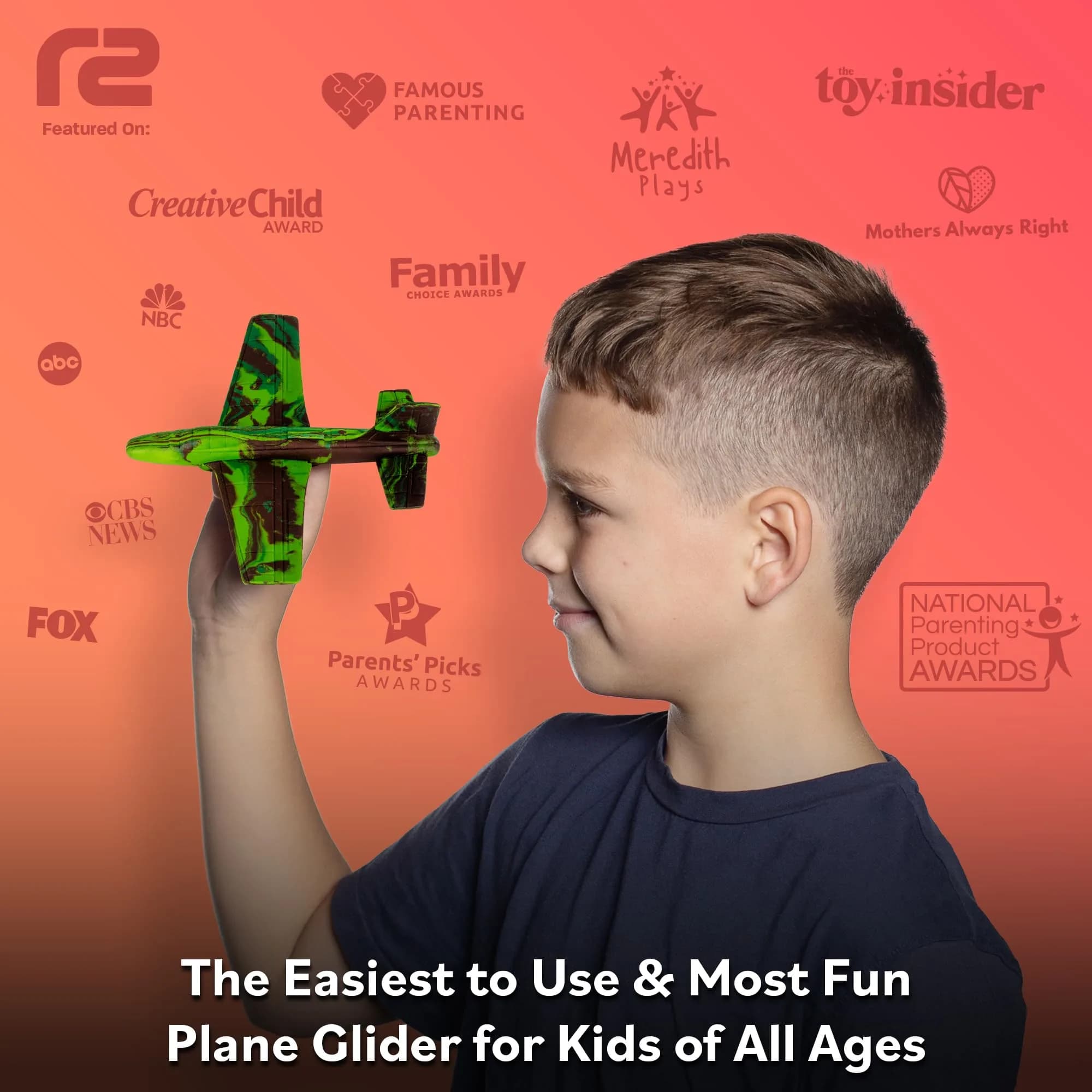 Refresh Sports EVA Foam Airplane Toy Glider | Safe & Durable Outdoor Fun for Kids - view 2