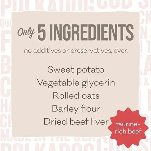 Polkadog Sweet Potato & Beef Wonder Nuggets | Soft & Chewy Dog Treats for All Breeds thumbnail 4