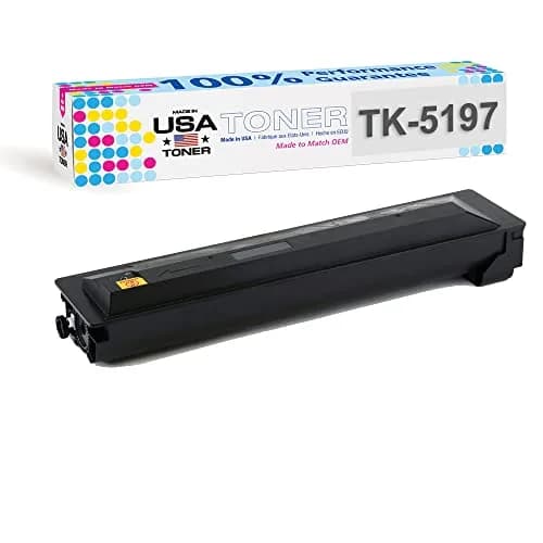 MADE IN USA TONER Compatible Replacement for Kyocera TK-5197K, TK-5199K | High Yield Black Toner Cartridge thumbnail 1