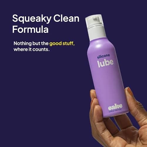 Cake Silicone-Based Personal Lubricant 3.3 fl oz | Ultra-Slippery, Water-Resistant, Made in USA thumbnail 3