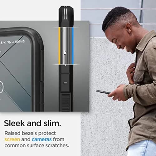 Spigen Tough Armor Galaxy S22 Case (2022) Gunmetal | Dual Protection & Shock Resistance thumbnail 5