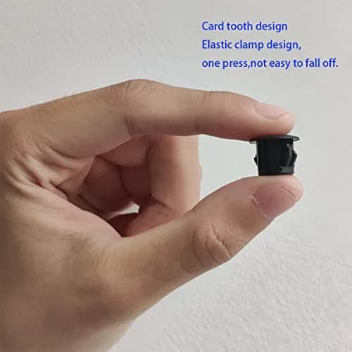 ZYYC Black Plastic Hole Plugs 10mm (3/8") | 30 Pcs Value Pack for Furniture & Cabinets thumbnail 2