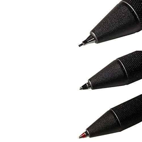 Rotring 600 3-in-1 Multicolor Pen and Mechanical Pencil, 0.5mm Lead, Silver Barrel | Precision Writing Instrument thumbnail 6