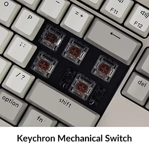 Keychron C2 Full Size Wired Mechanical Keyboard Brown Switch Retro | 104-Key Layout with Number Pad thumbnail 4