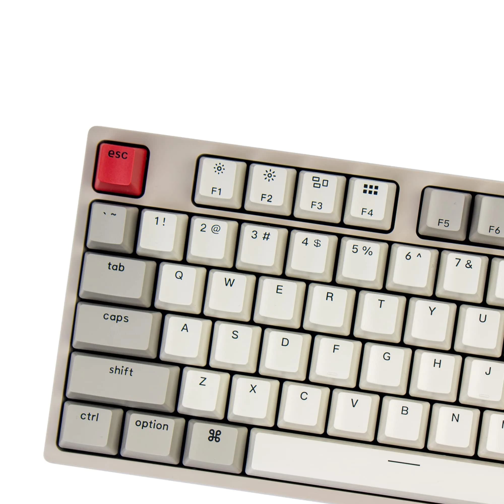 Keychron C2 Full Size Wired Mechanical Keyboard Brown Switch Retro | 104-Key Layout with Number Pad - view 6