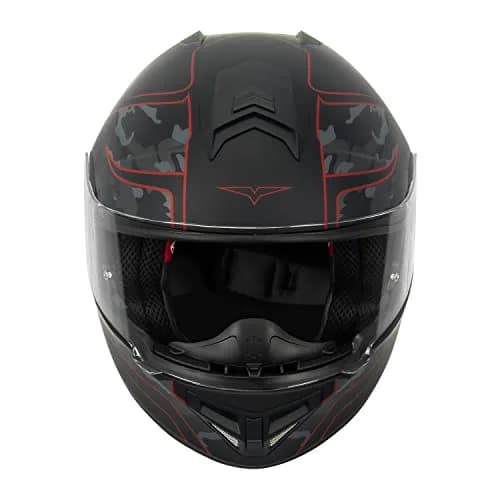 VCAN VX28 Full Face Motorcycle Helmet X-Large | DOT & ECE Approved, Coolmax Cheek Pad & OTG Ready thumbnail 5