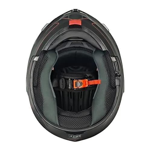 VCAN VX28 Full Face Motorcycle Helmet X-Large | DOT & ECE Approved, Coolmax Cheek Pad & OTG Ready thumbnail 6